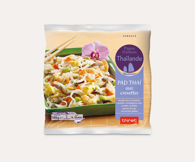 Pad thaï aux crevettes