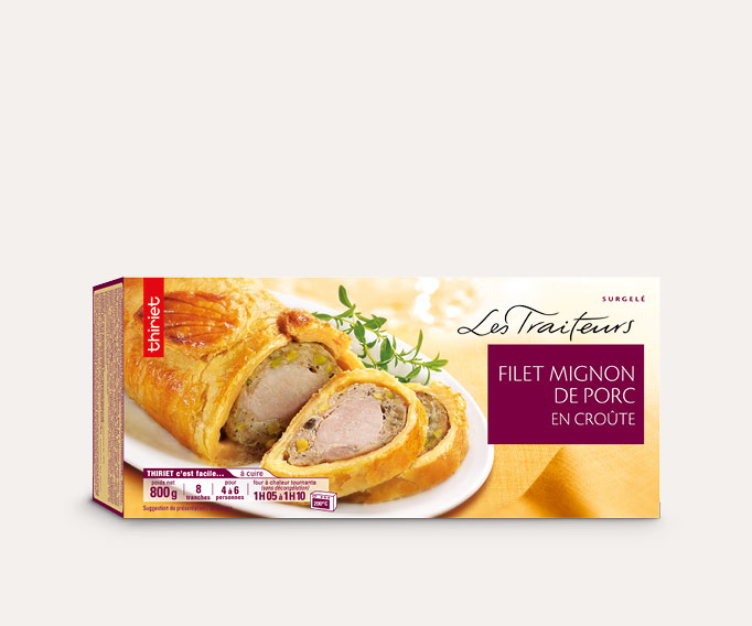 Filet mignon de porc en croûte