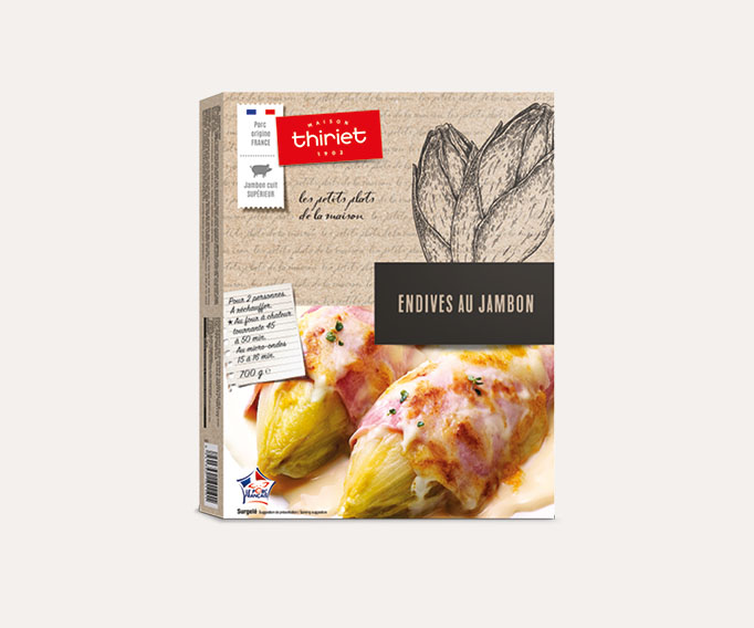 Endives au jambon
