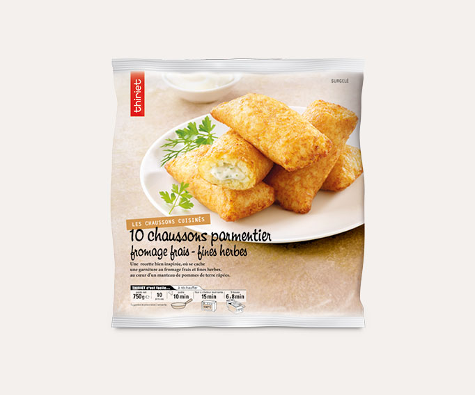 10 Chaussons parmentier au fromage frais