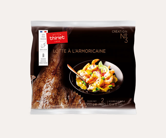 Lotte à l'armoricaine