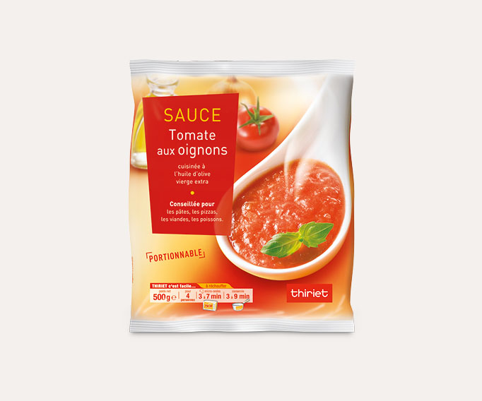 Sauce tomate aux oignons