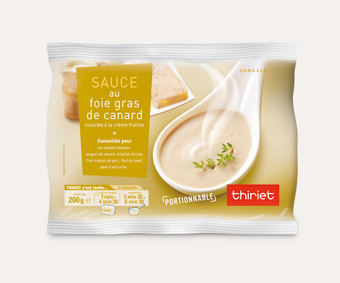 Sauce au foie gras de canard