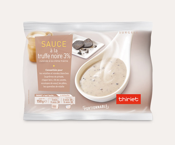 Sauce à la truffe noire 3%