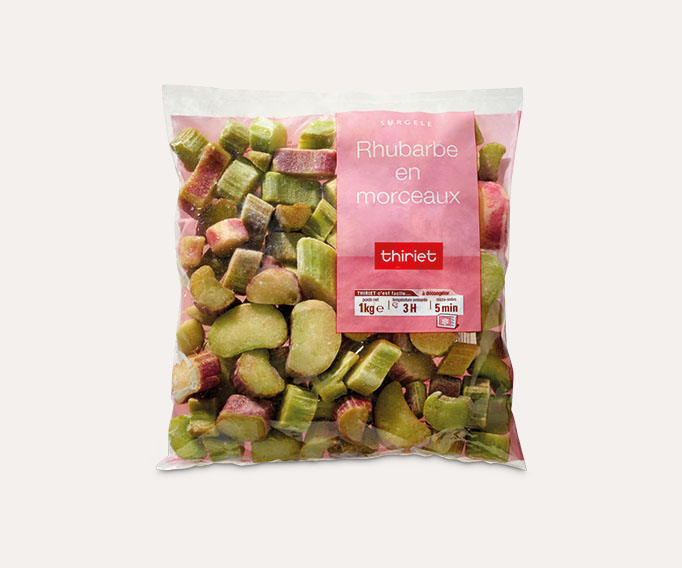 Rhubarbe en morceaux