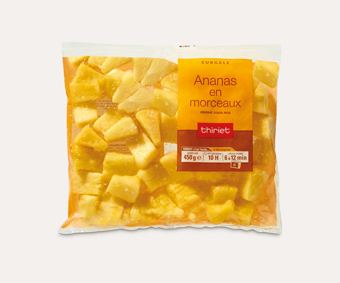 Ananas en morceaux
