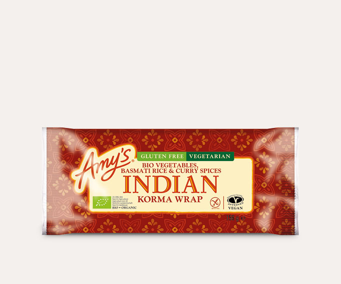 Wrap indien sans gluten biologique
