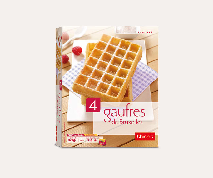 4 Gaufres de Bruxelles