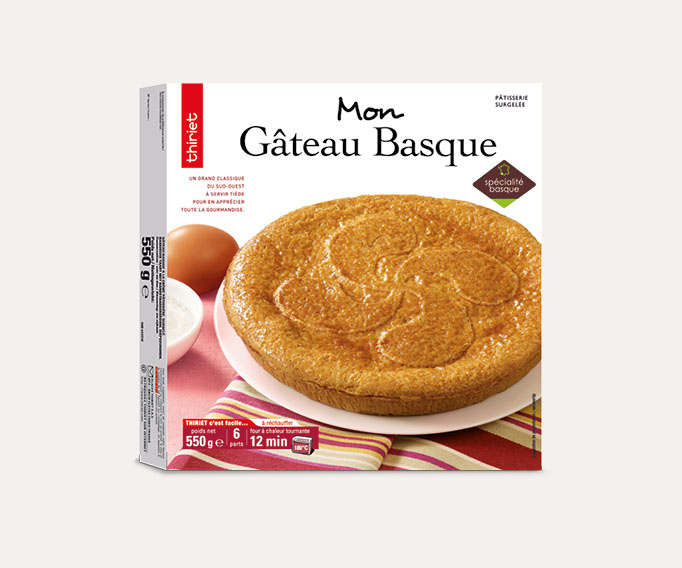 Gateau Basque Maison Thiriet Vos Surgeles En Ligne