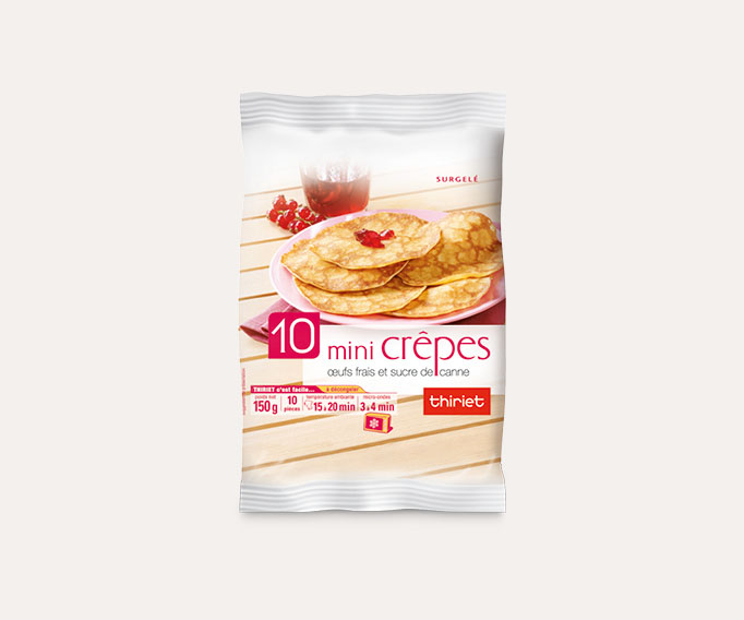 10 Mini crêpes