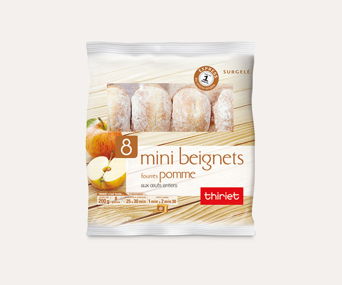 8 Mini beignets fourrés pomme