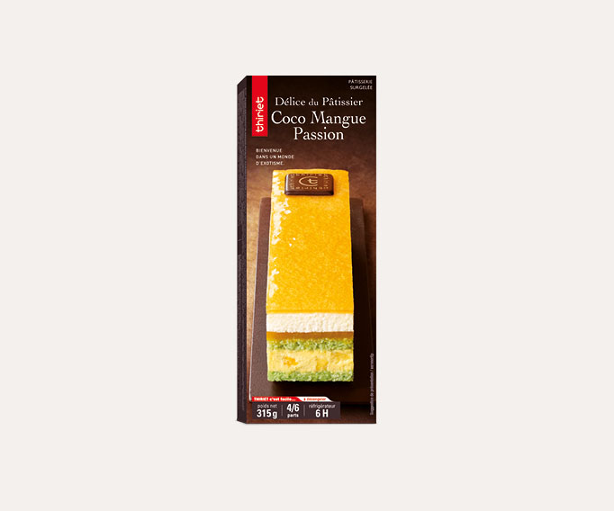 Délice du pâtissier coco mangue passion