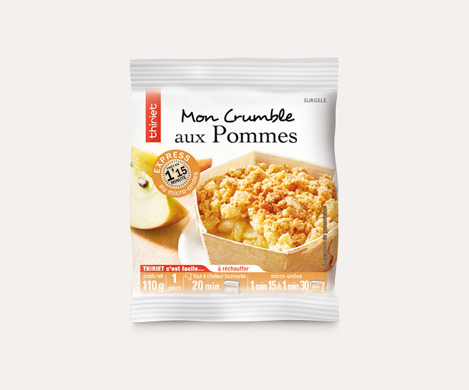 1 Crumble aux pommes