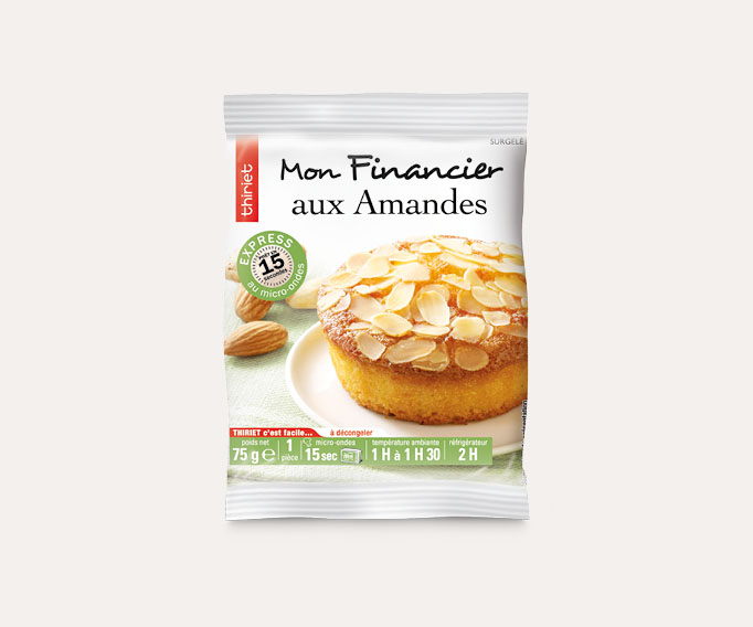 1 Financier aux amandes