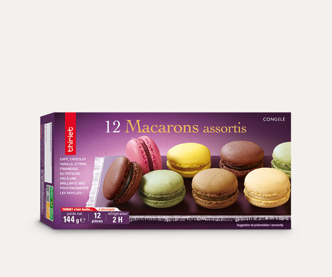 12 Macarons assortis
