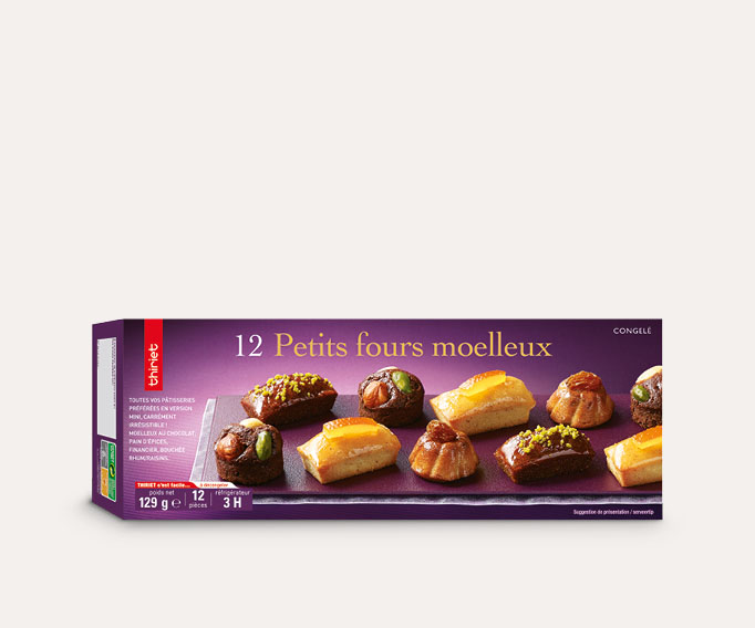12 Petits fours moelleux