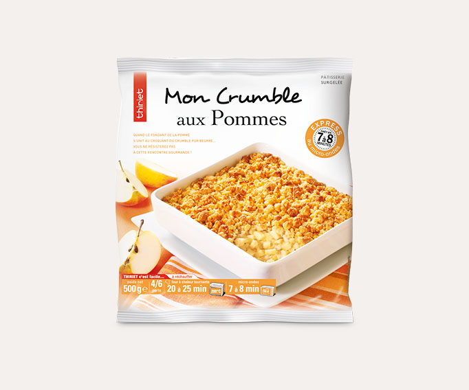 Crumble aux pommes