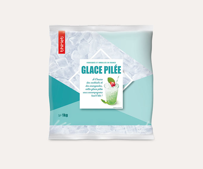Glace pilée