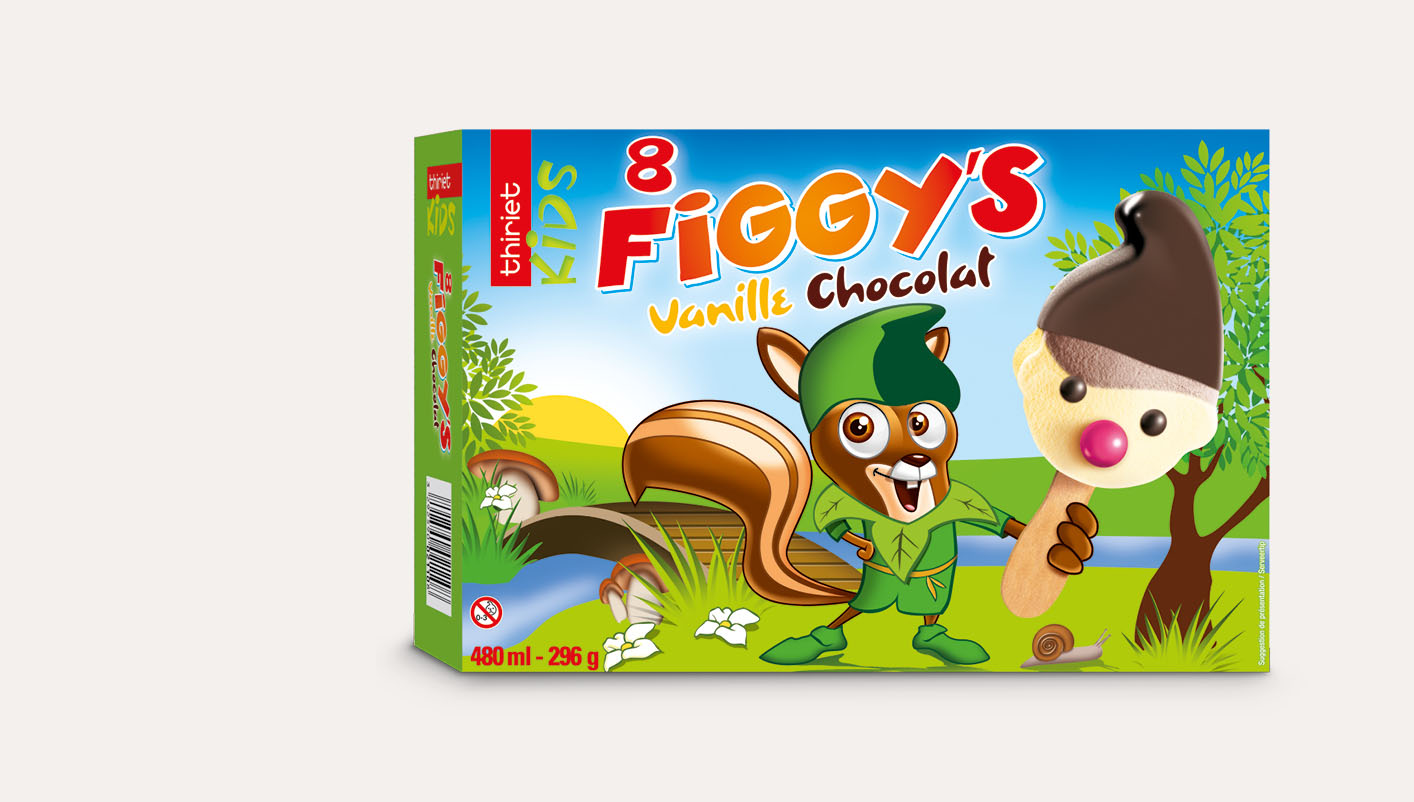 8 Figgy's™ Vanille/Chocolat