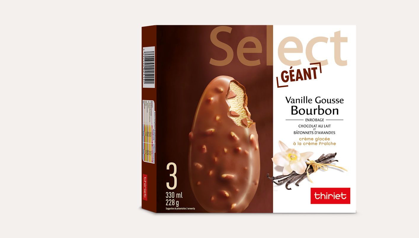 3 Select™ Géant Vanille gousse