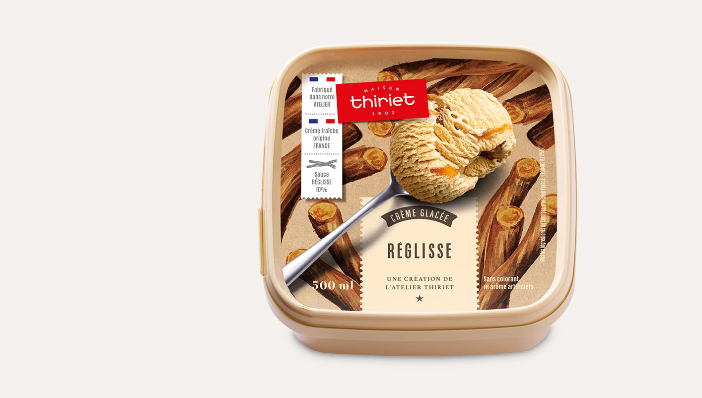 Crème glacée Réglisse