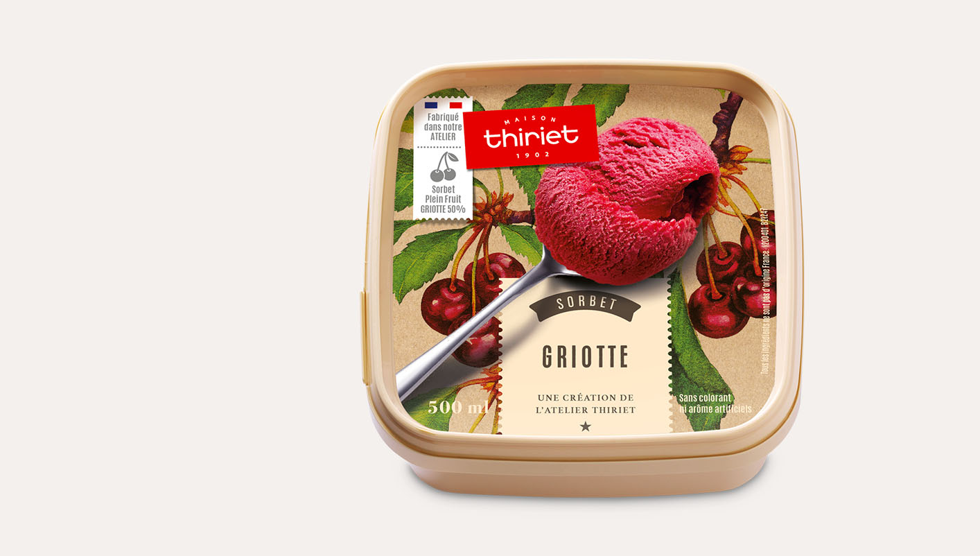 Sorbet Plein Fruit Griotte