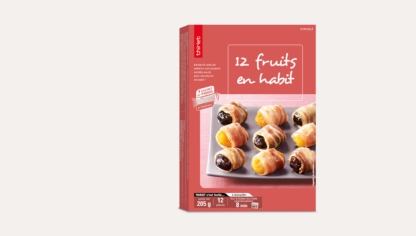 12 Fruits en habit