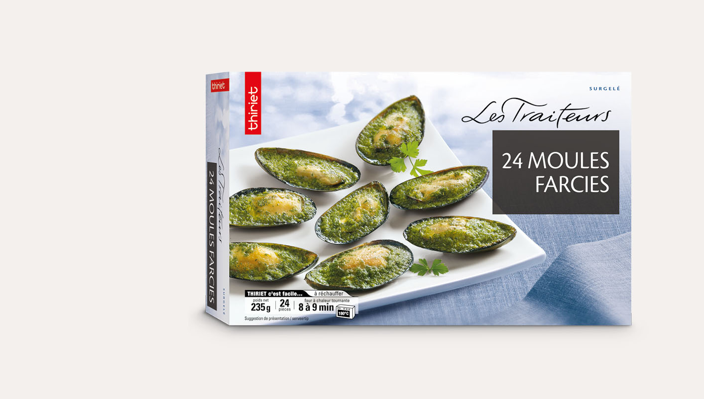 24 Moules farcies