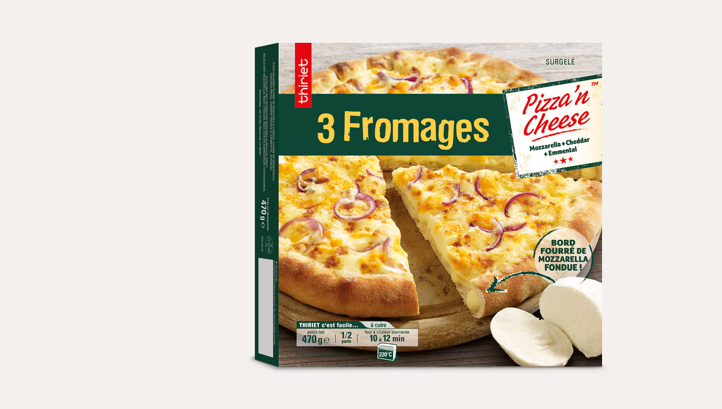 Pizza'n cheese™ 3 fromages