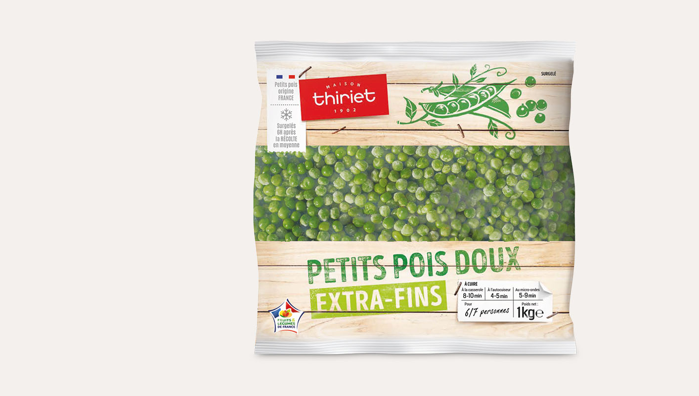 Petits pois doux extra-fins