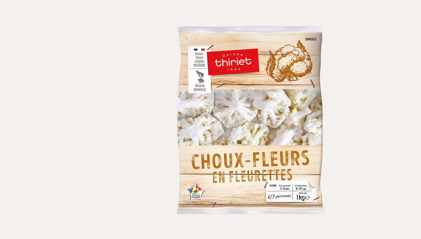 Choux-fleurs en fleurettes