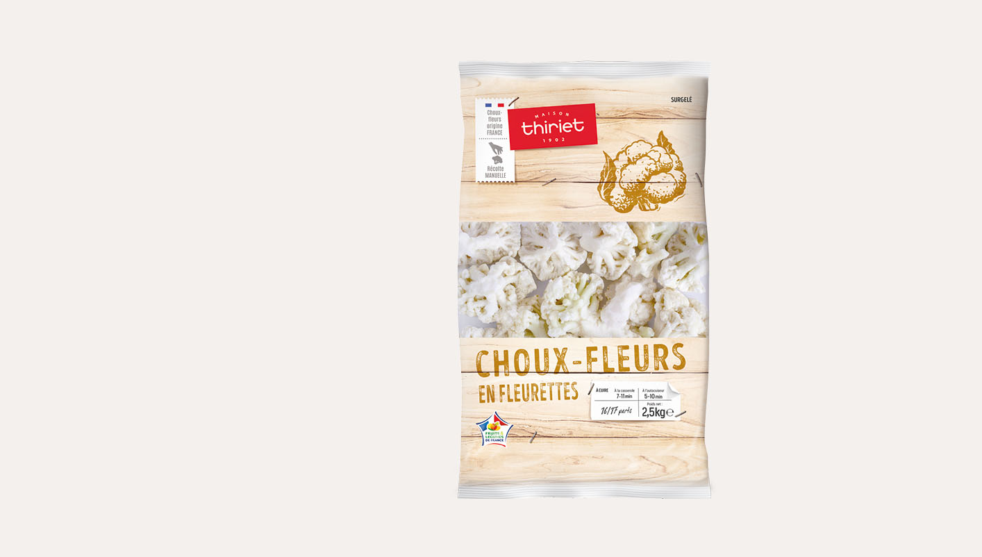 Choux-fleurs en fleurettes