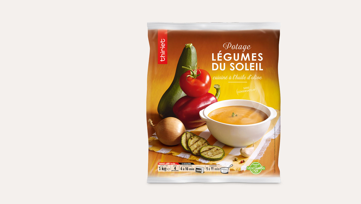 Potage aux légumes du soleil
