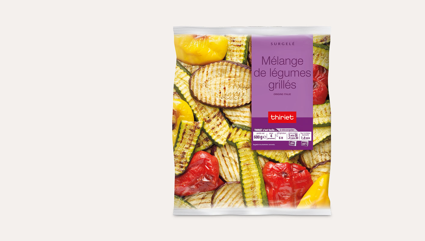 Mélange de légumes grillés