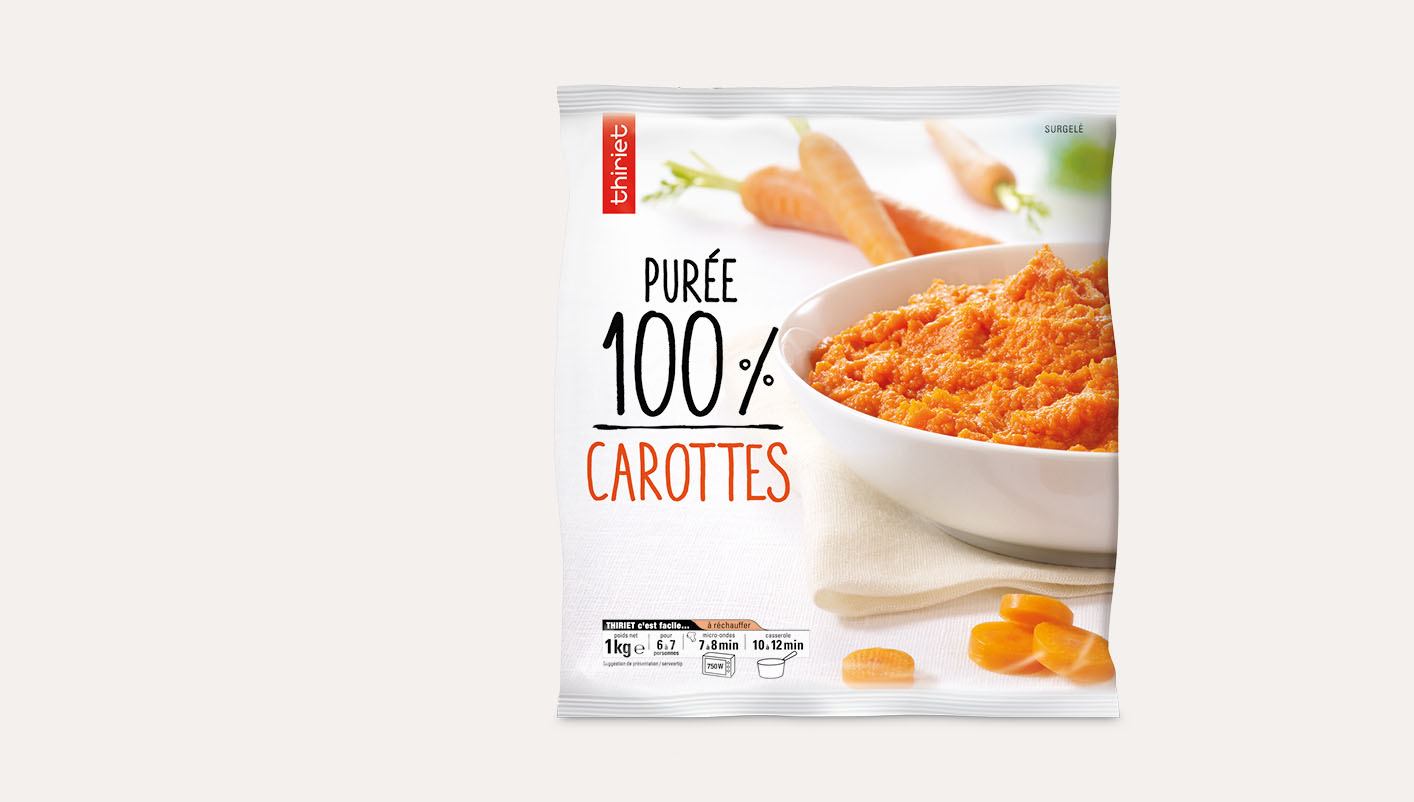 Purée de carottes