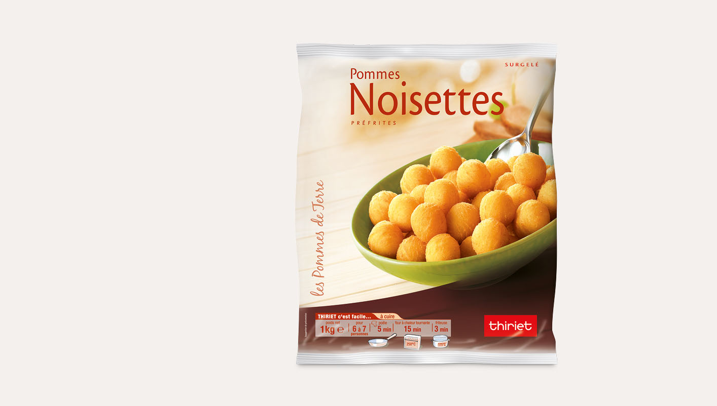 Pommes noisettes