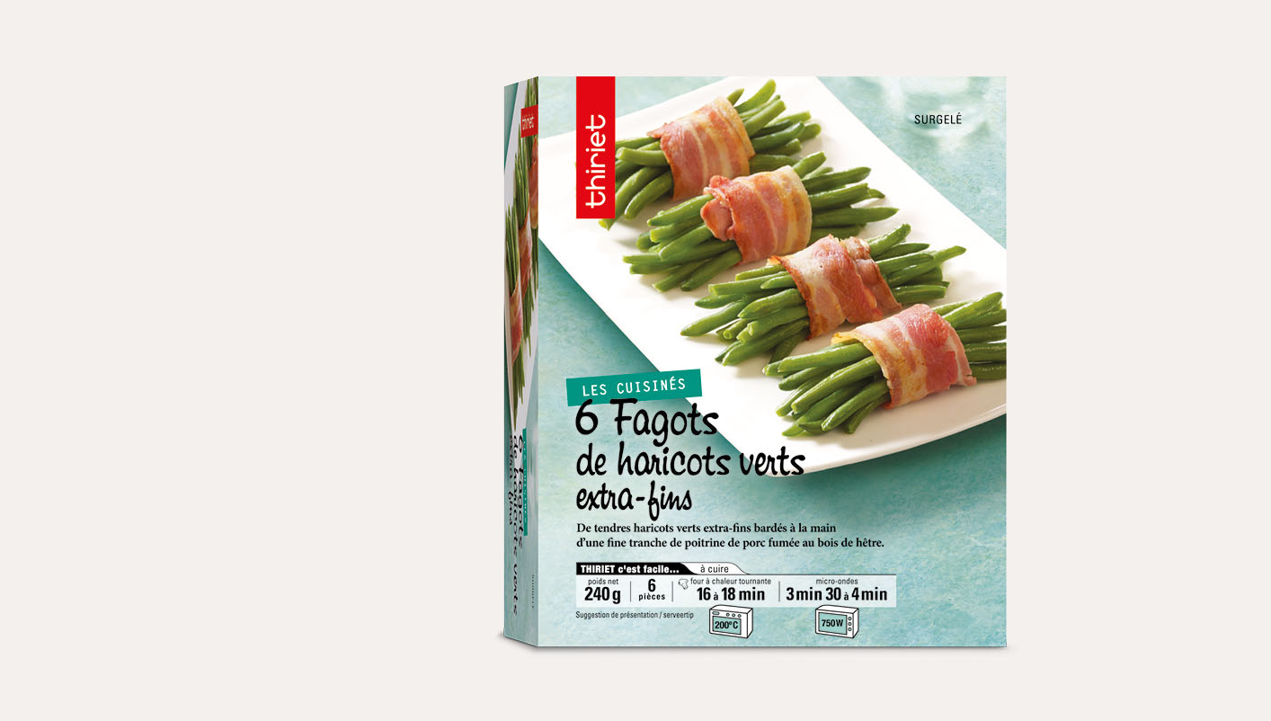 6 Fagots de haricots verts extra-fins