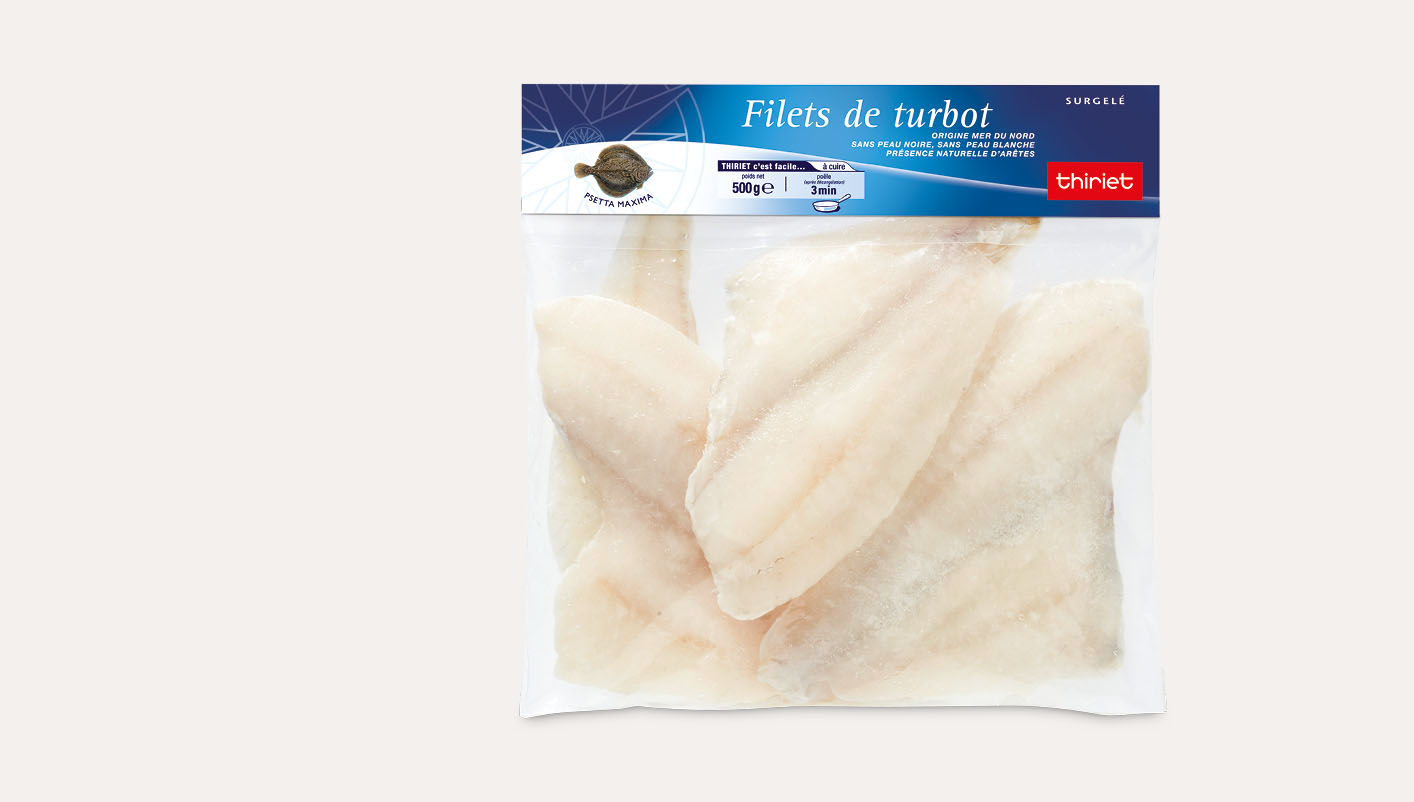 Filets de turbot