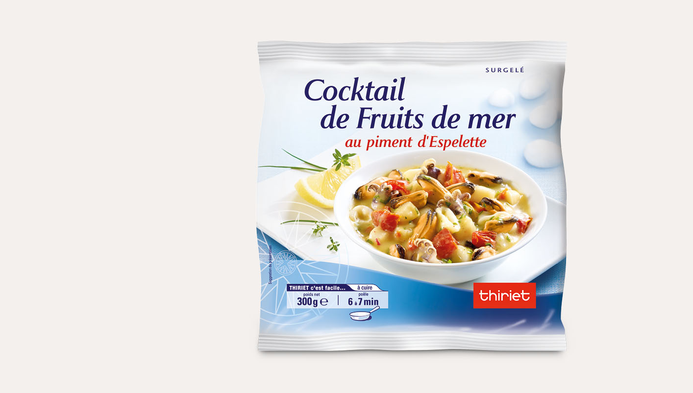 Cocktail de fruits de mer au piment d'Espelette