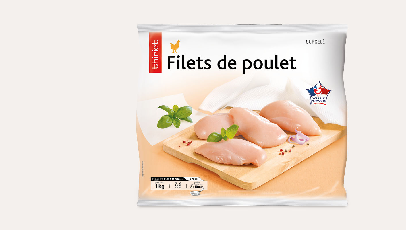 Filets de poulet
