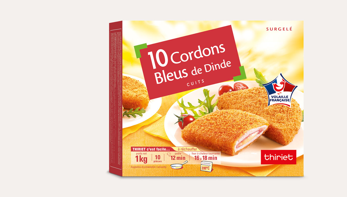 Temps De Cuisson Cordon Bleu Au Four 10 Cordons Bleus De Dinde Cuits Surgele Gamme Offres Du Moment Sur Thiriet