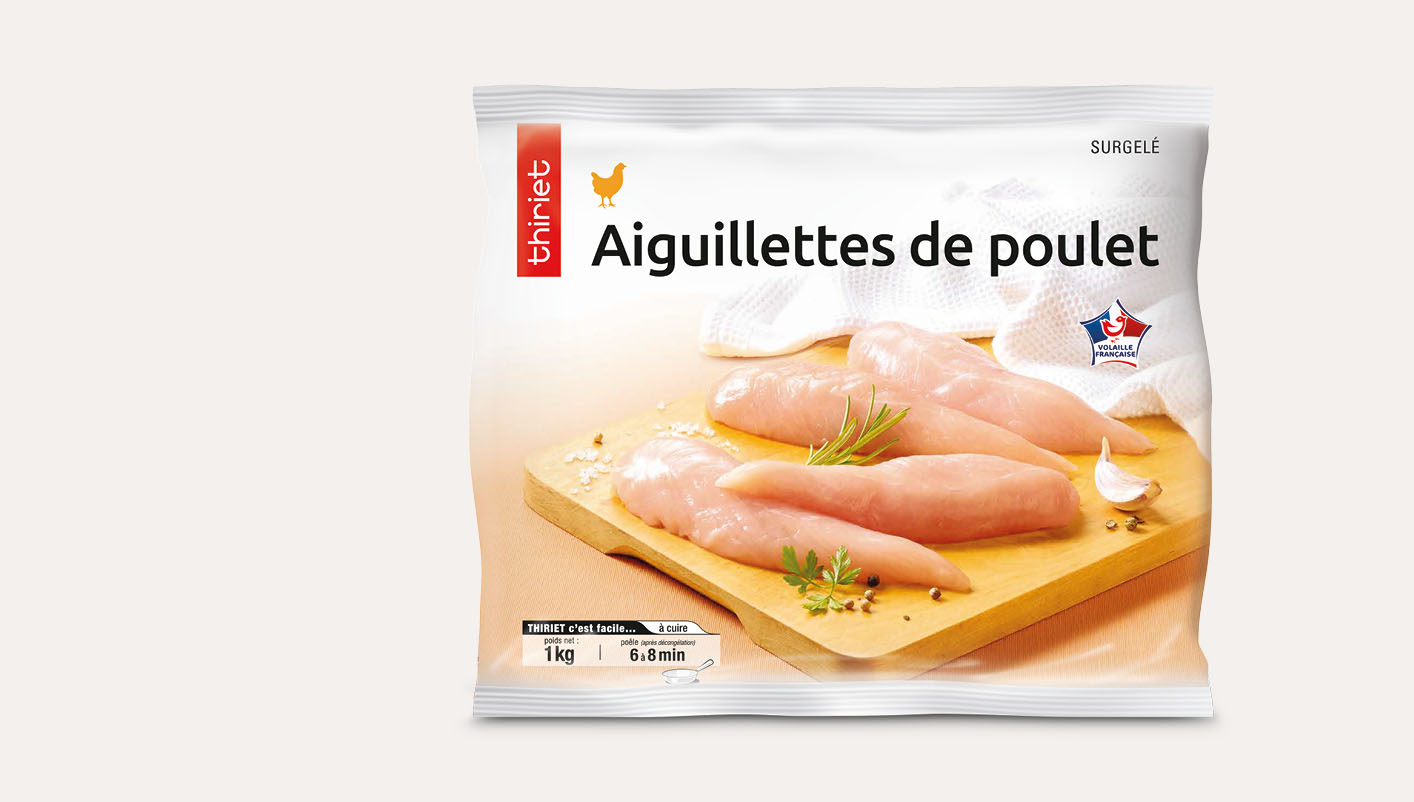 Aiguillettes de poulet