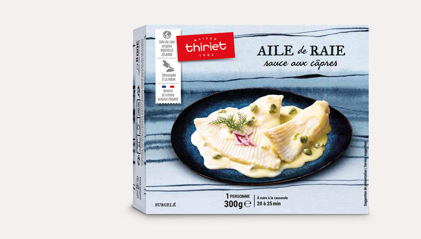 Aile de raie sauce aux câpres