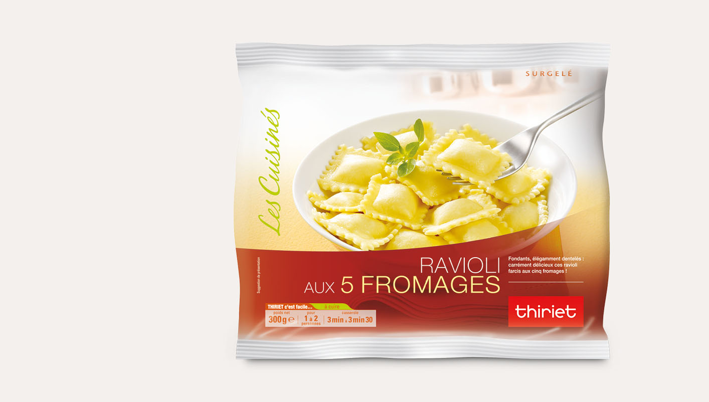 Ravioli aux 5 fromages