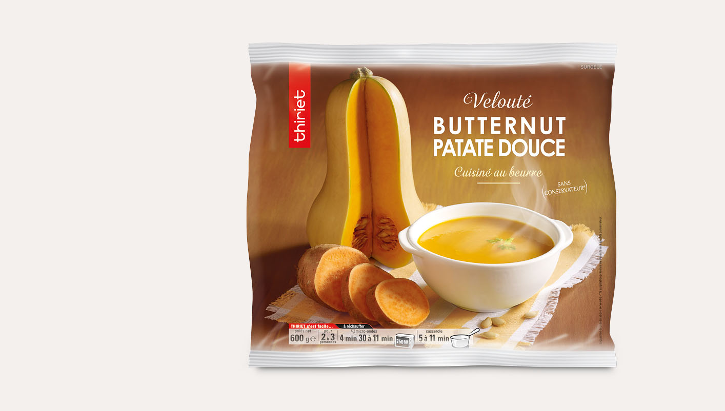 Velouté butternut/patate douce
