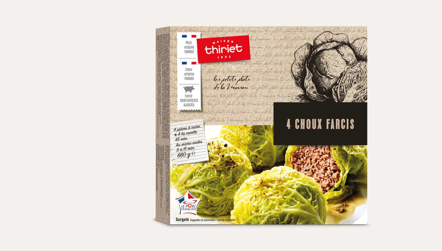 4 Légumes farcis Lot de 2 boîtes au choix