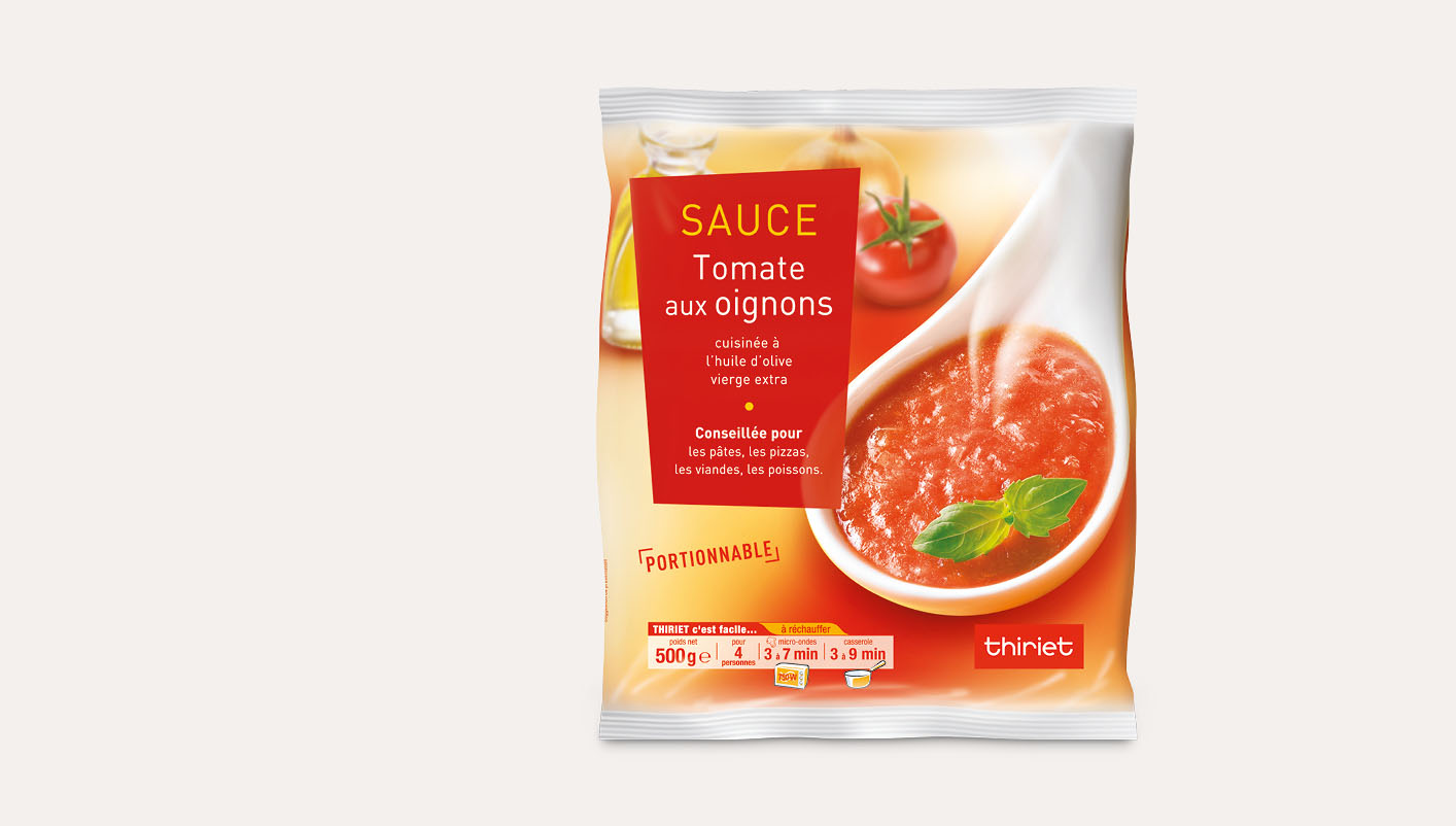 Sauce tomate aux oignons