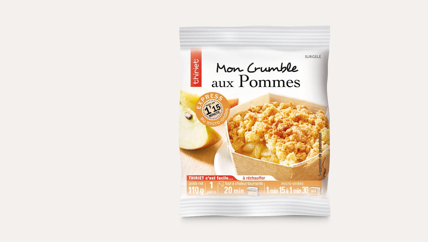 1 Crumble aux pommes