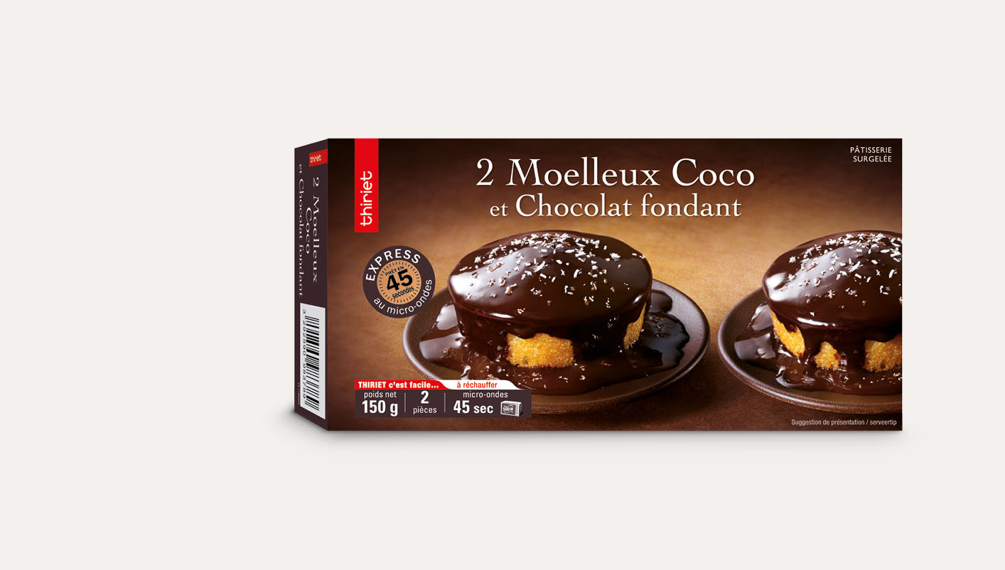 2 Moelleux coco et chocolat fondant