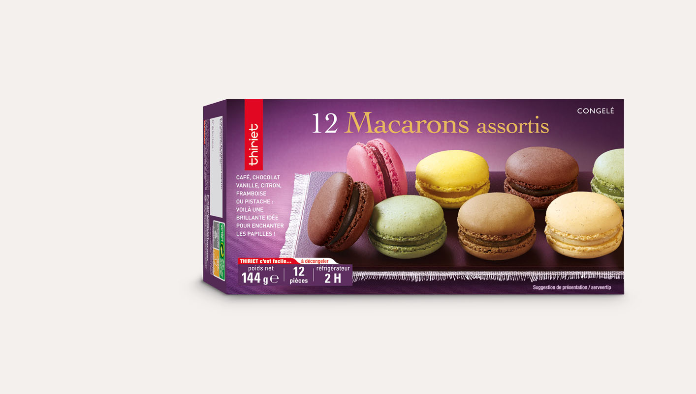 12 Macarons assortis